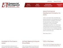 Tablet Screenshot of cdcco.com
